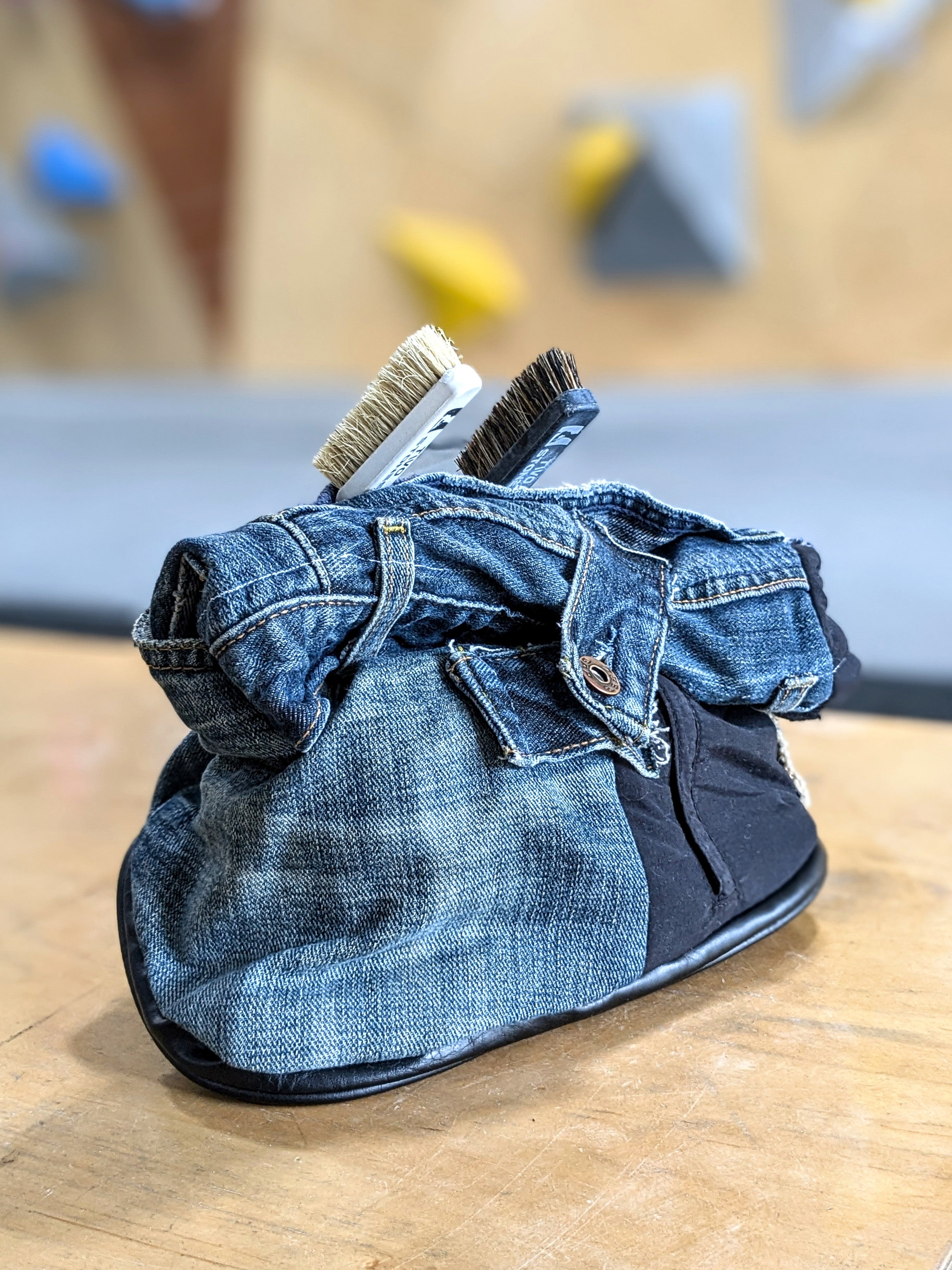 Upcycled Chalk Bags & Buckets