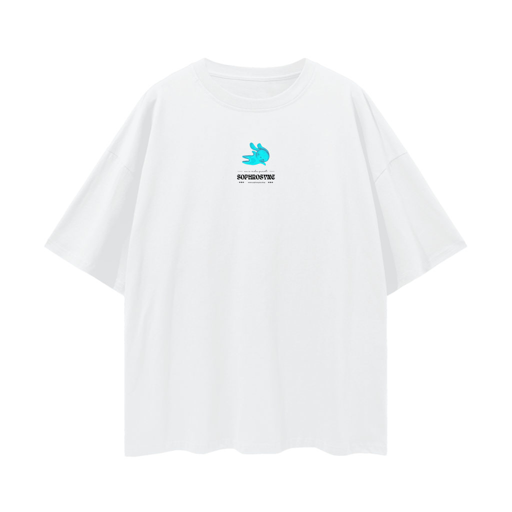 Soul Rabbit - Oversized style T-shirt / black