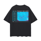 Soul Rabbit - Oversized style T-shirt / black