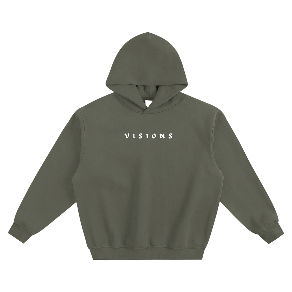 VISIONS - Fleeced Boxy Hoodie