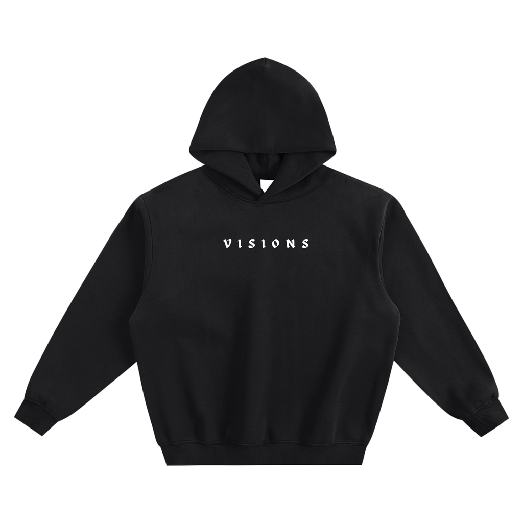 VISIONS - Fleeced Boxy Hoodie