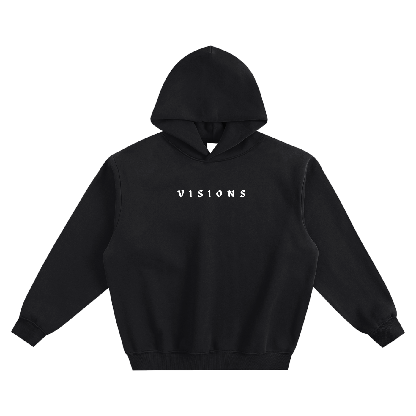 VISIONS - Fleeced Boxy Hoodie