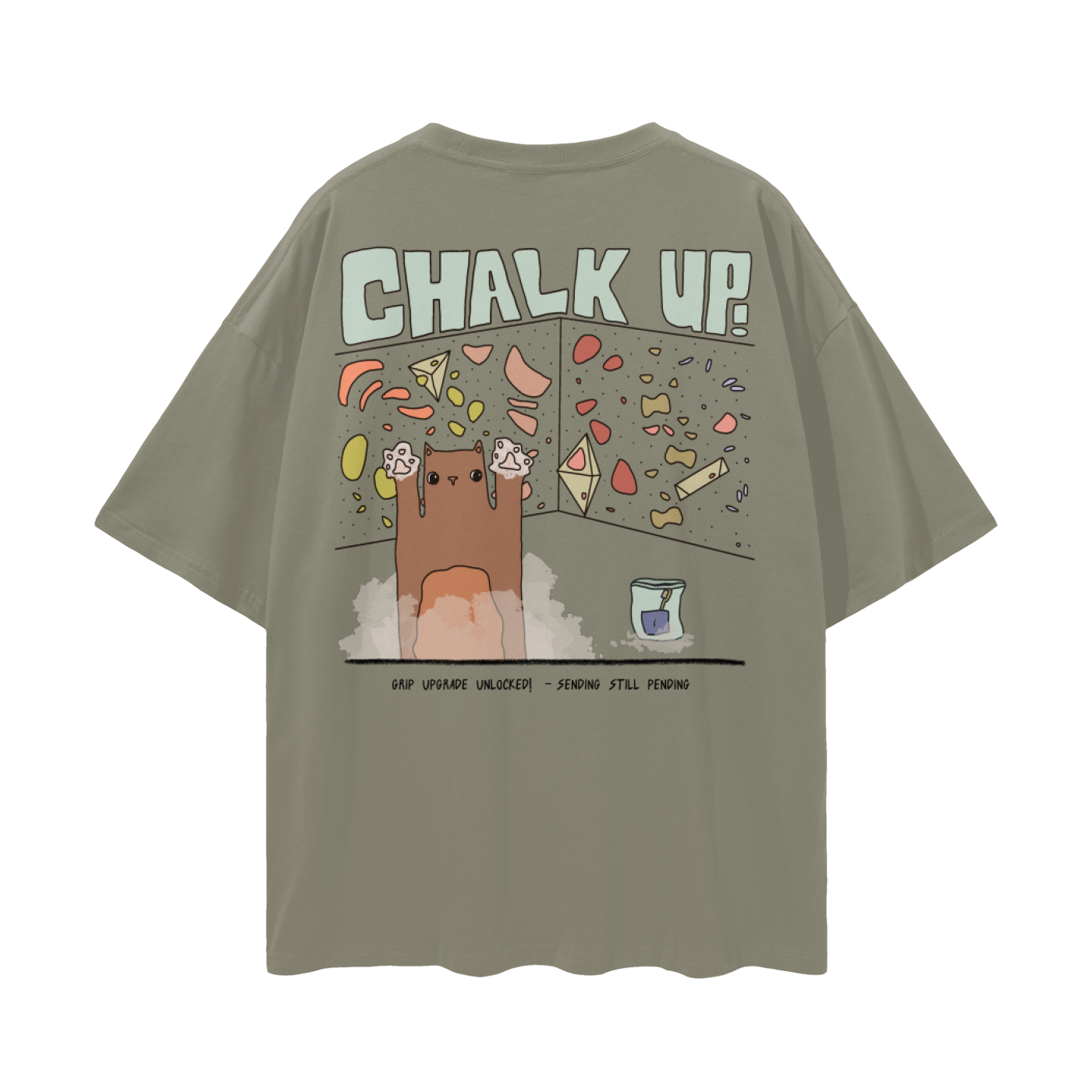 CHALK UP! Baggy tee