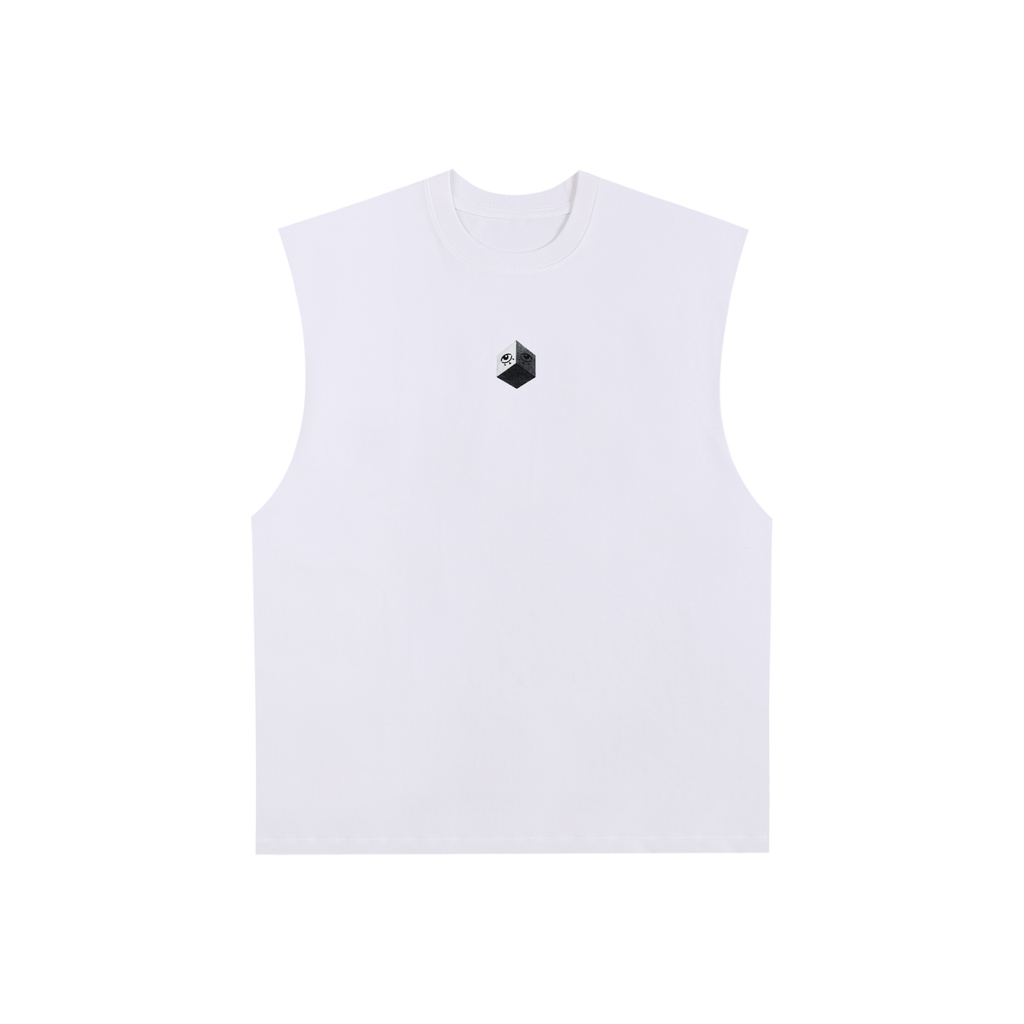 Discreet Signage Cotton Tank Tee