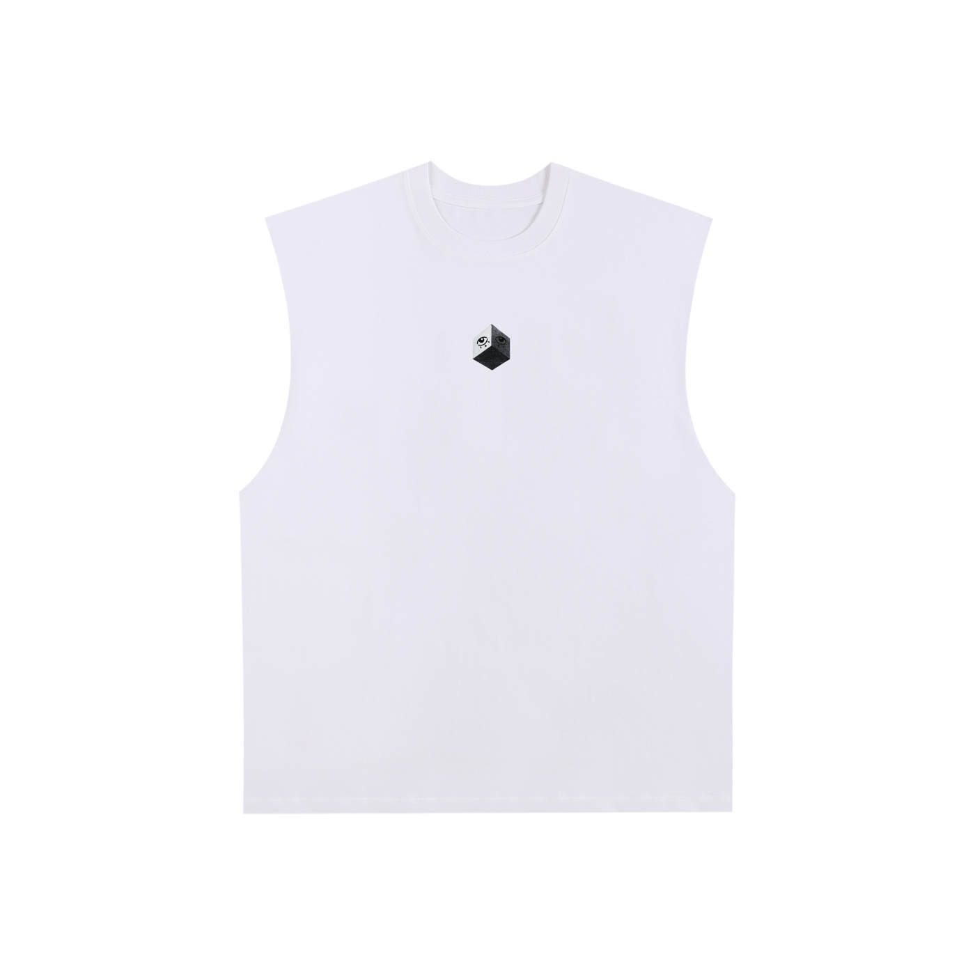 Discreet Signage Cotton Tank Tee