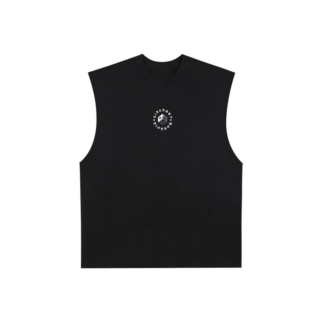 Discreet Cotton Tank Tee